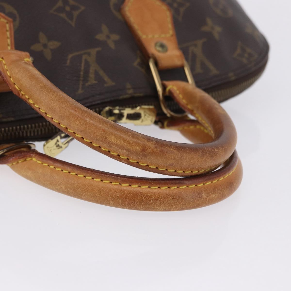 LOUIS VUITTON Monogram Alma Hand Bag M51130 LV Auth 201241