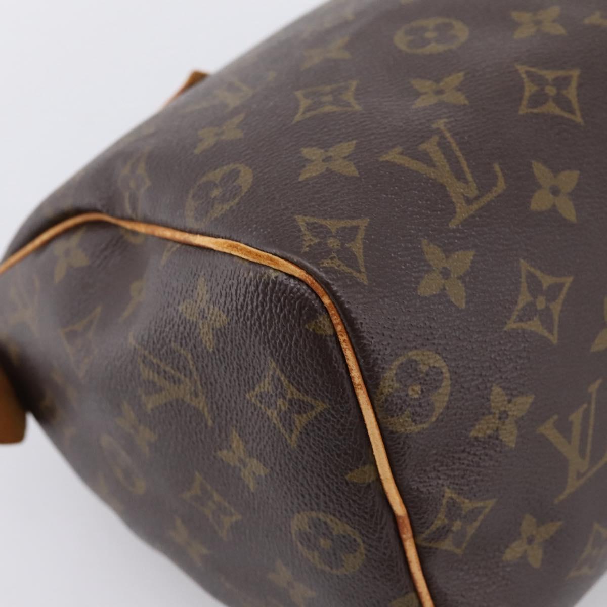LOUIS VUITTON Monogram Speedy 25 Hand Bag M41528 LV Auth 201242