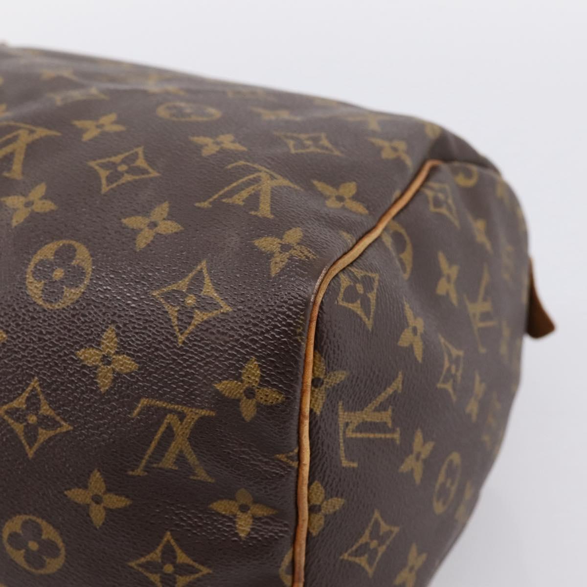 LOUIS VUITTON Monogram Speedy 30 Hand Bag M41526 LV Auth 201254