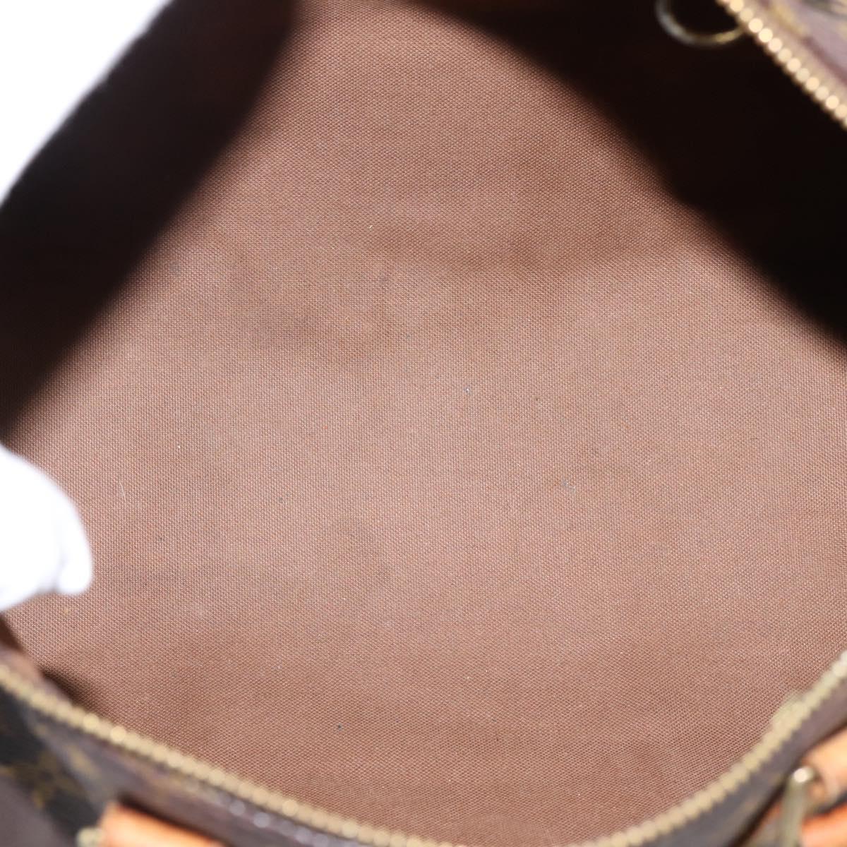 LOUIS VUITTON Monogram Speedy 30 Hand Bag M41526 LV Auth 201254