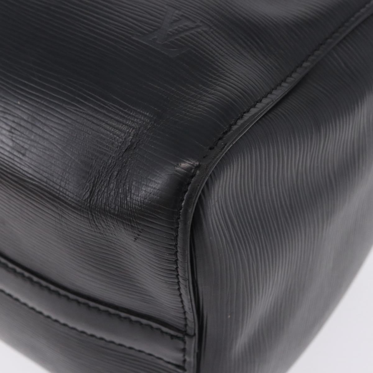 LOUIS VUITTON Epi Speedy 30 Hand Bag Noir black M43002 LV Auth 201256