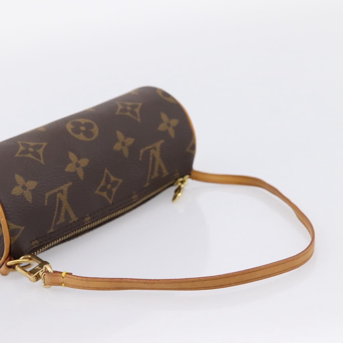LOUIS VUITTON Monogram Papillon Pouch Pouch LV Auth 201261A