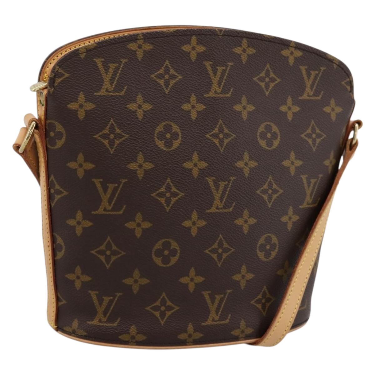 LOUIS VUITTON Monogram Drouot Shoulder Shoulder Bag M51290 LV Auth 201265V