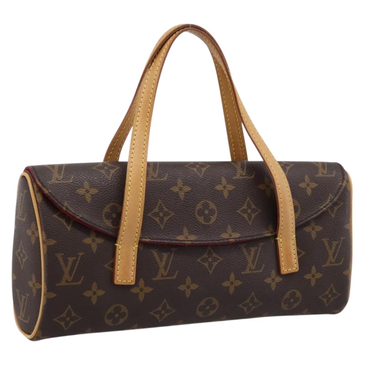LOUIS VUITTON Monogram Sonatine Hand Bag M51902 LV Auth 201268V