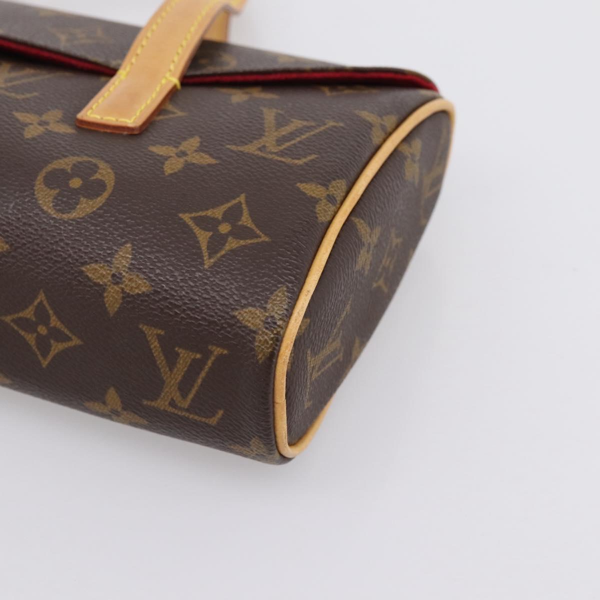 LOUIS VUITTON Monogram Sonatine Hand Bag M51902 LV Auth 201268V