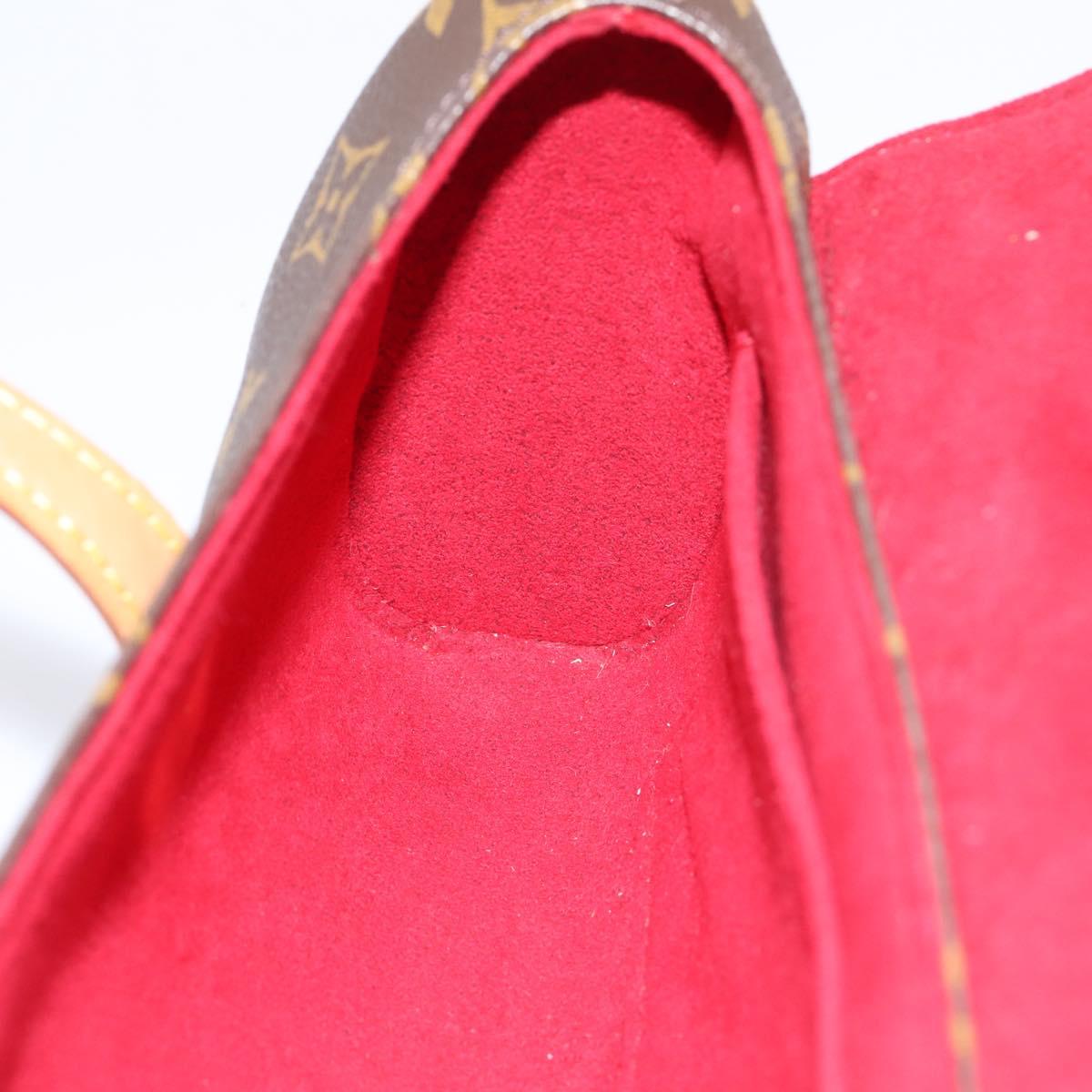 LOUIS VUITTON Monogram Sonatine Hand Bag M51902 LV Auth 201268V