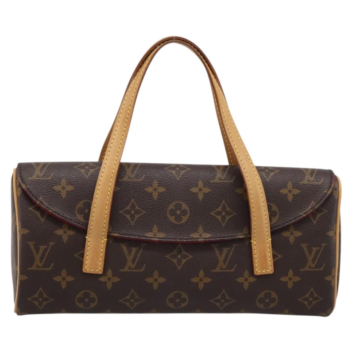 LOUIS VUITTON Monogram Sonatine Hand Bag M51902 LV Auth 201268V