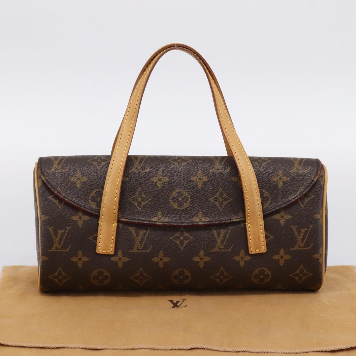 LOUIS VUITTON Monogram Sonatine Hand Bag M51902 LV Auth 201268V