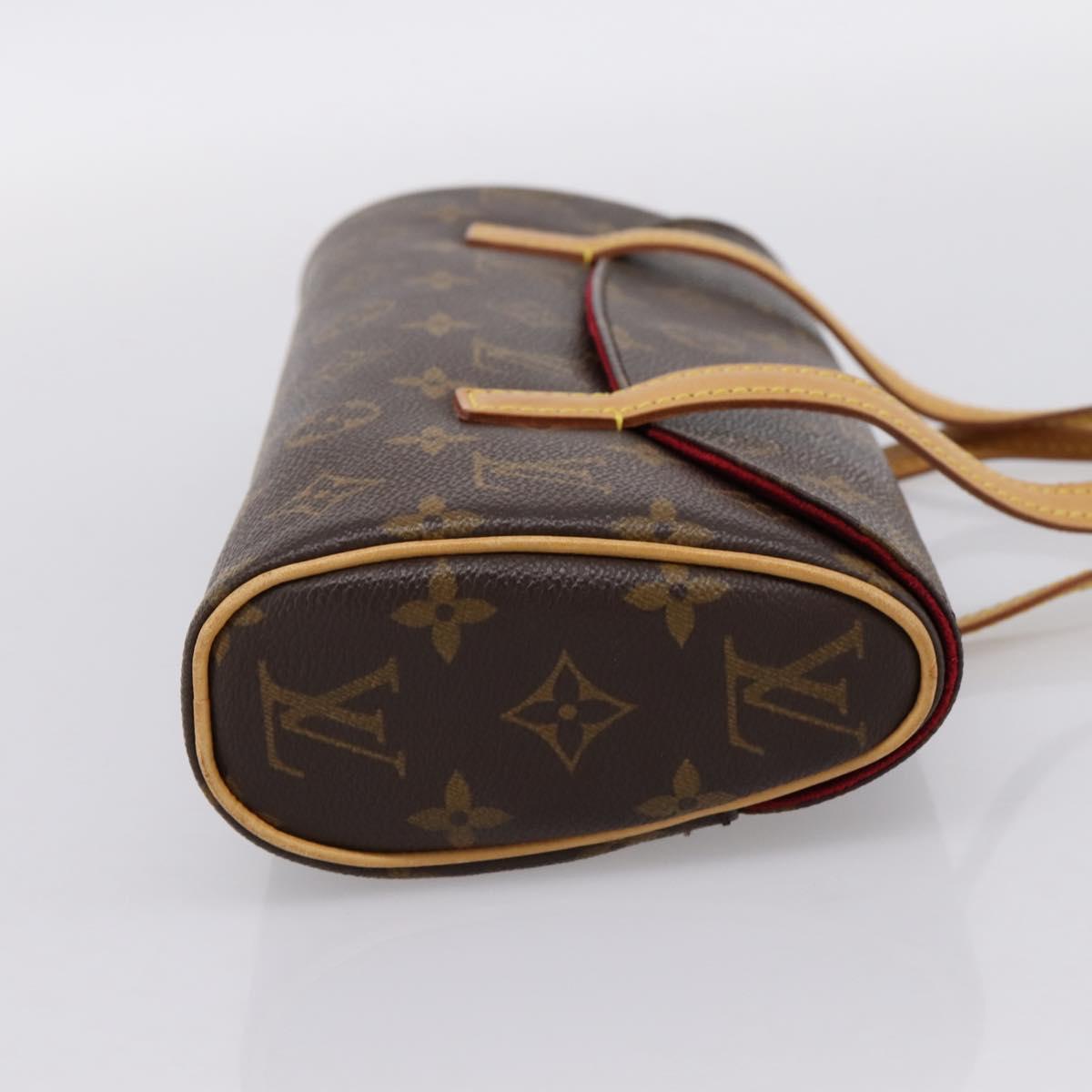 LOUIS VUITTON Monogram Sonatine Hand Bag M51902 LV Auth 201268V