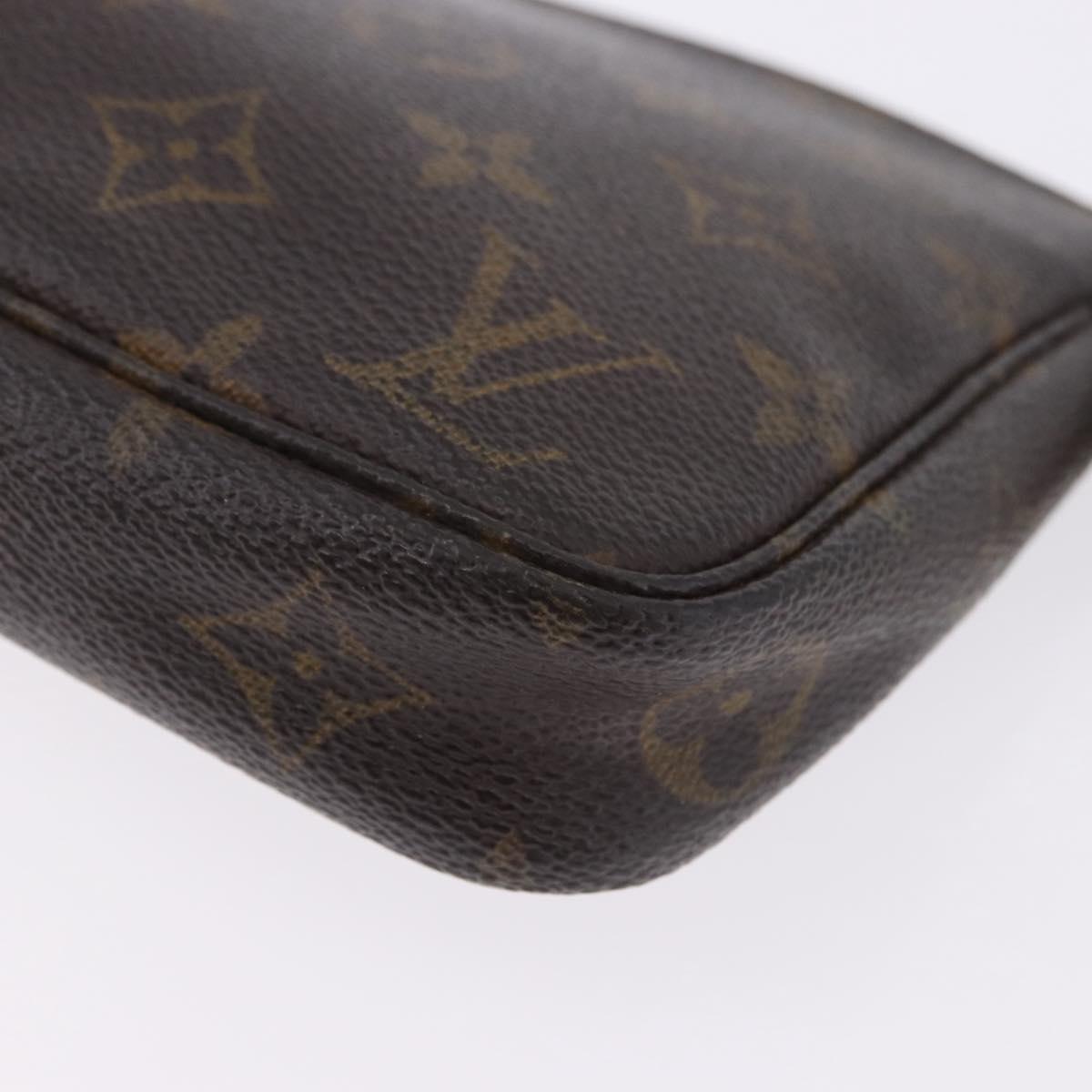 LOUIS VUITTON Monogram Pochette Accessoires Pouch M51980 LV Auth 201293