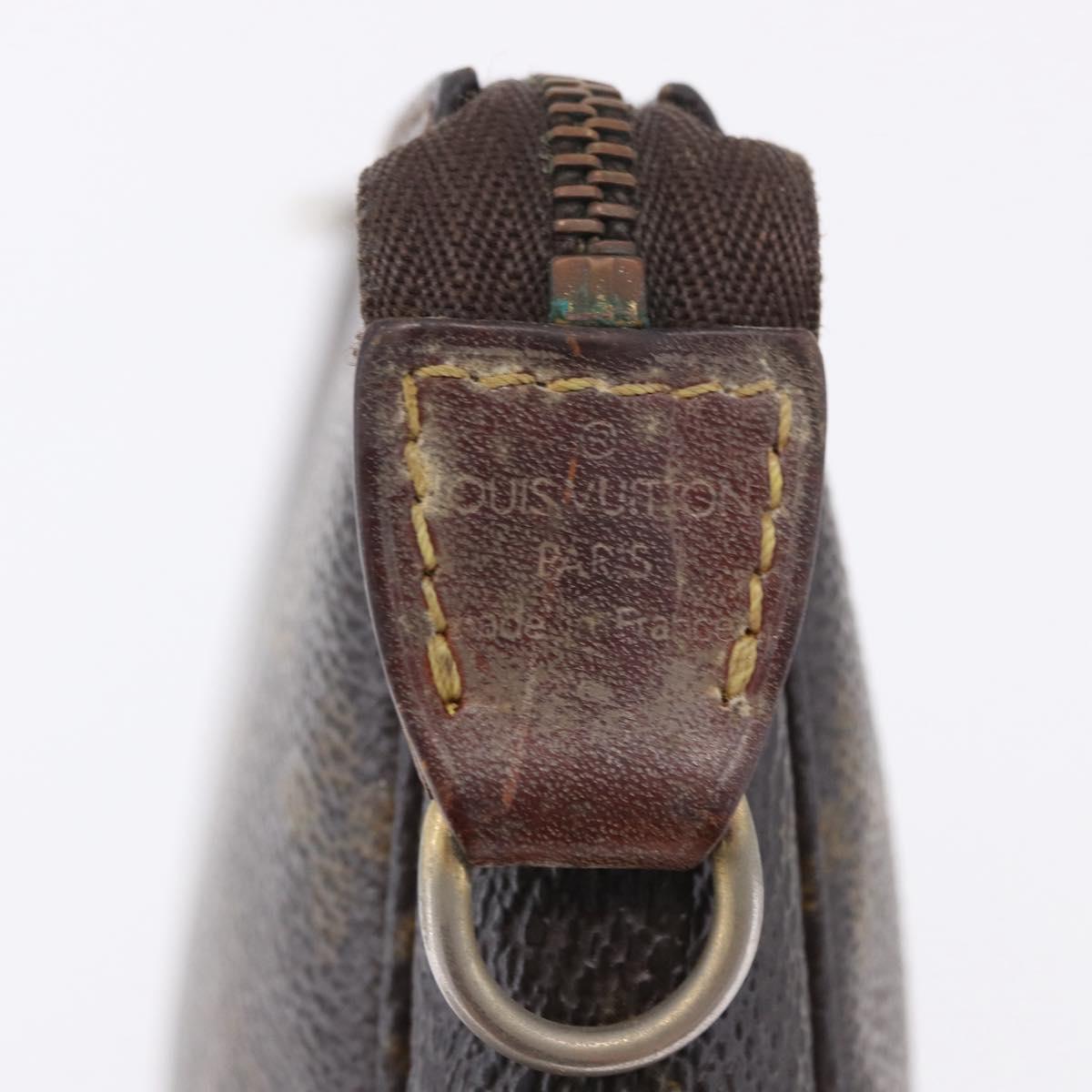 LOUIS VUITTON Monogram Pochette Accessoires Pouch M51980 LV Auth 201293