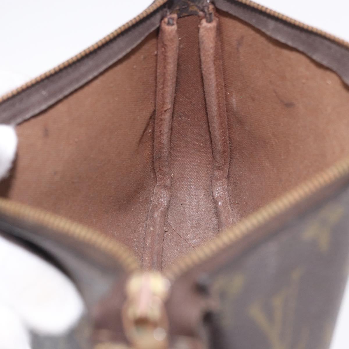 LOUIS VUITTON Monogram Pochette Accessoires Pouch M51980 LV Auth 201293