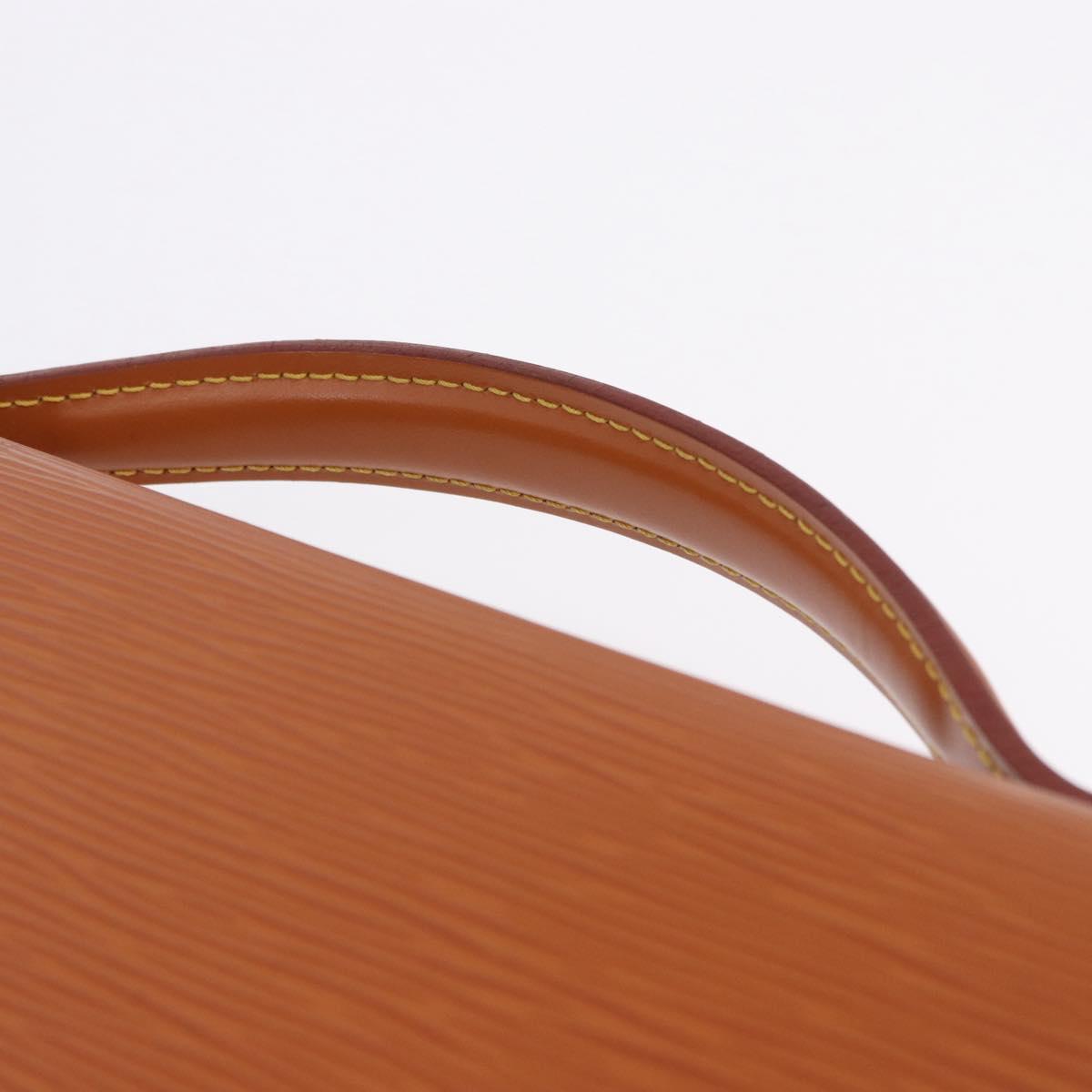 LOUIS VUITTON Epi Porte Documents Bandouliere Zipangu Gold M54468 LV Auth 201296