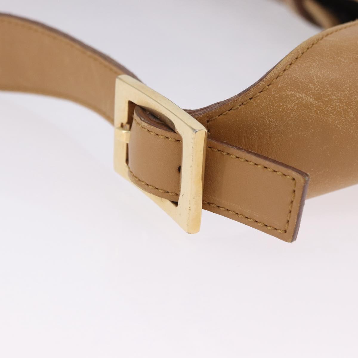 GUCCI GG Canvas Jackie Sherry Line Hand Bag Beige Gold Tone 001 4075 Auth 201304