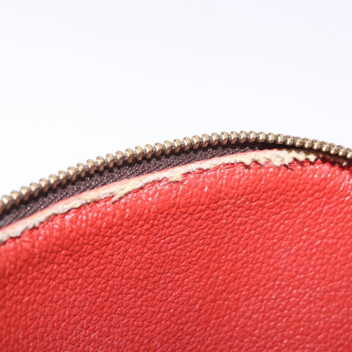 LOUIS VUITTON Damier Ebene Pochette Cosmetic PM Pouch N47516 LV Auth 201322A