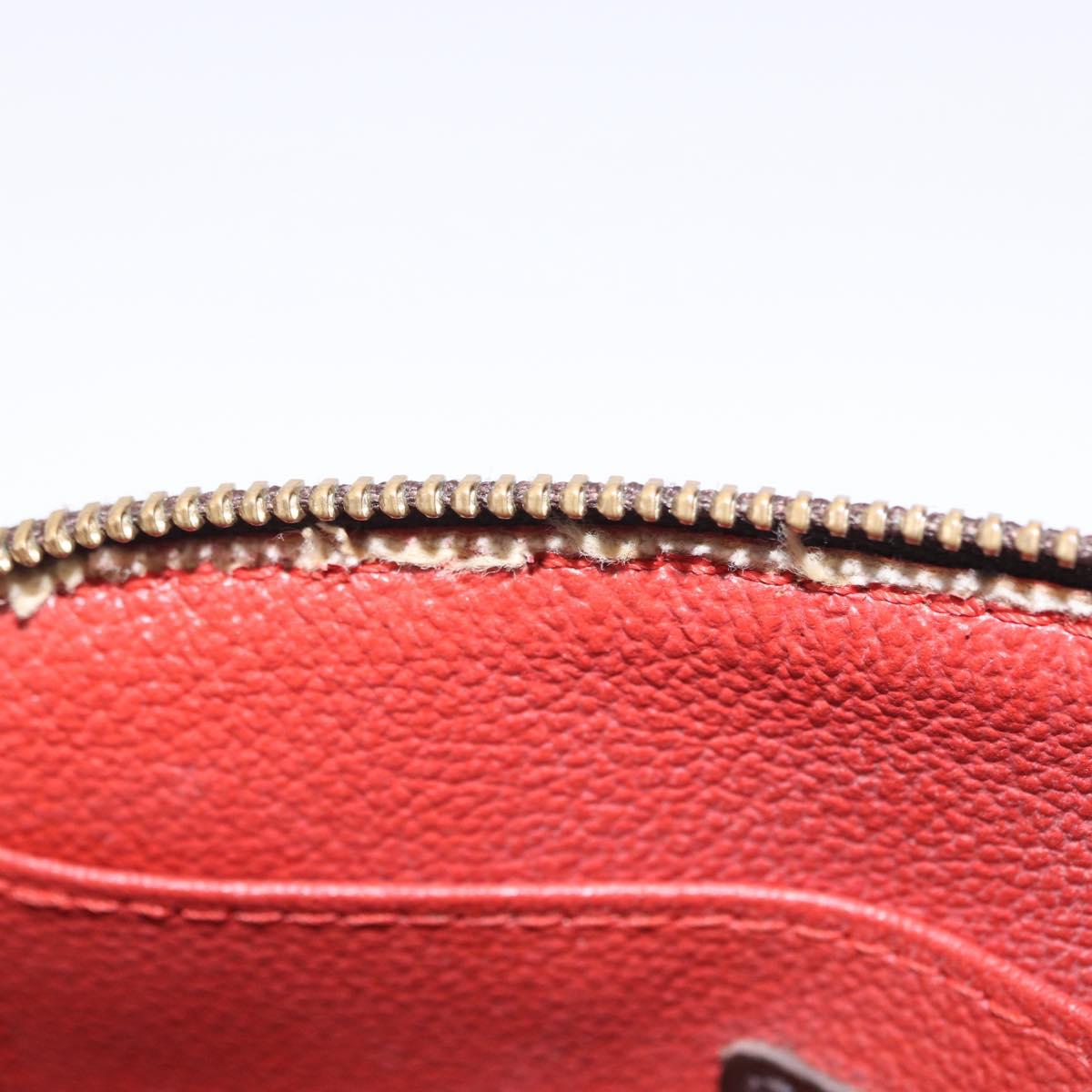 LOUIS VUITTON Damier Ebene Pochette Cosmetic PM Pouch N47516 LV Auth 201322A