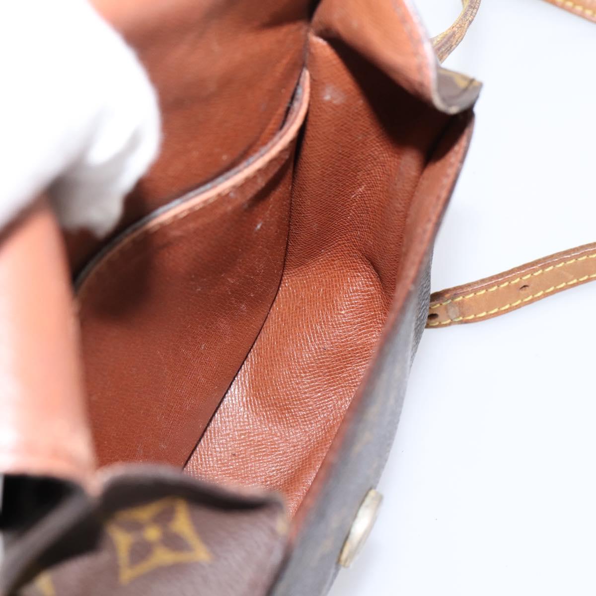 LOUIS VUITTON Monogram Saint Cloud PM Shoulder Bag M51244 LV Auth 201329