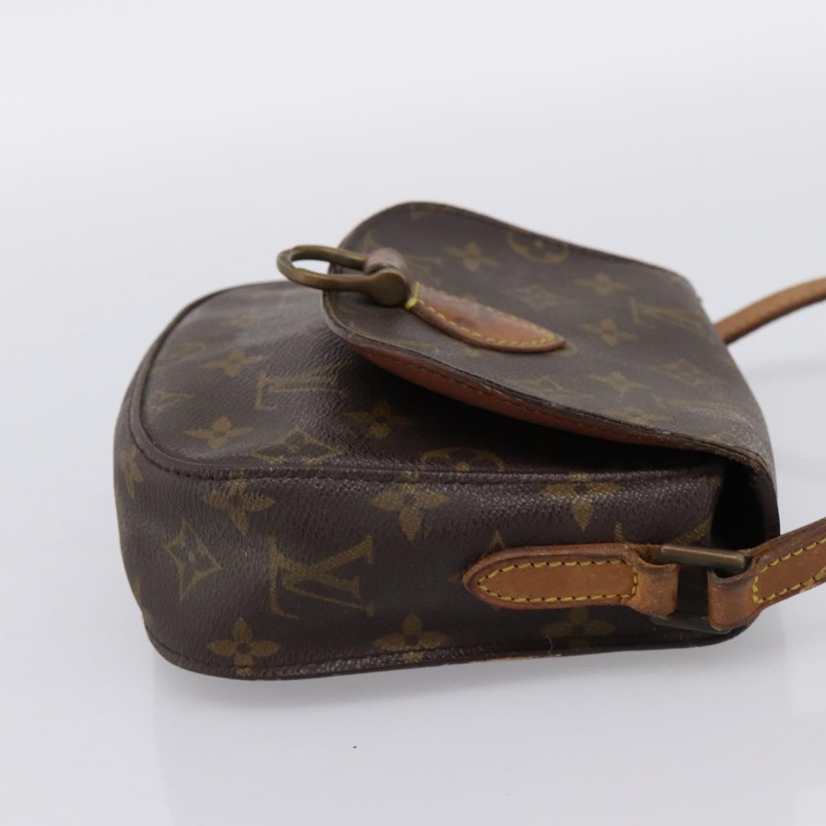 LOUIS VUITTON Monogram Saint Cloud PM Shoulder Bag M51244 LV Auth 201329