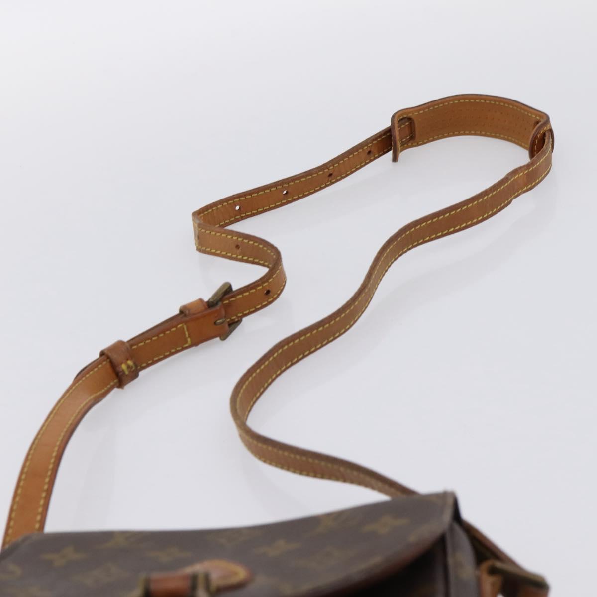 LOUIS VUITTON Monogram Saint Cloud PM Shoulder Bag M51244 LV Auth 201329
