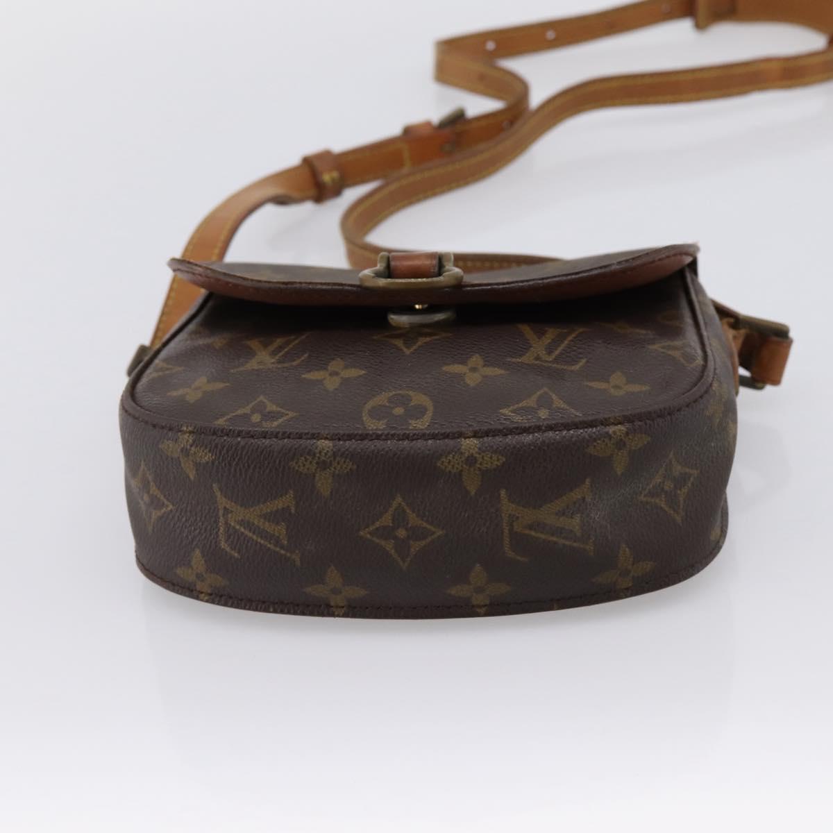 LOUIS VUITTON Monogram Saint Cloud PM Shoulder Bag M51244 LV Auth 201329