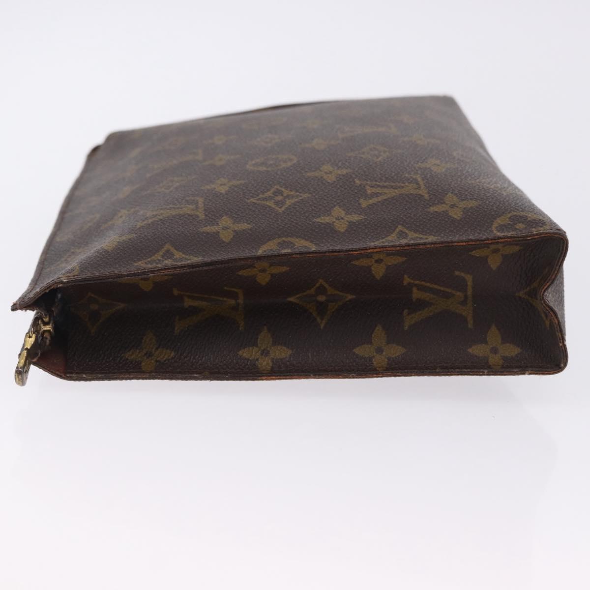 LOUIS VUITTON Monogram Poche Toilette 26 Pouch M47542 LV Auth 201330A