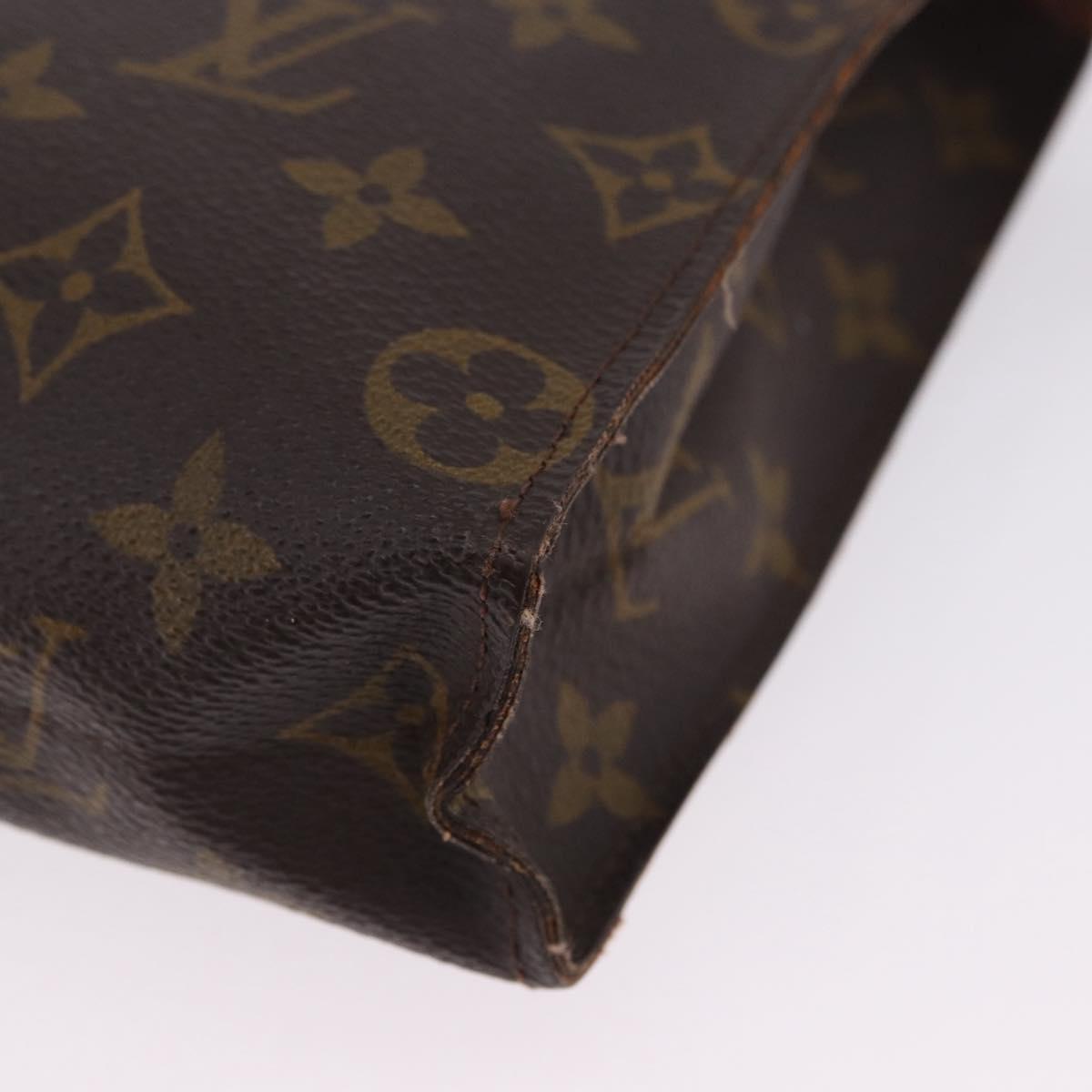 LOUIS VUITTON Monogram Poche Toilette 26 Pouch M47542 LV Auth 201330A