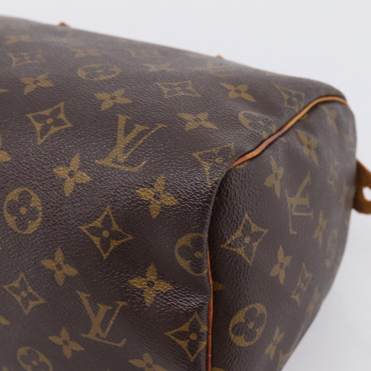 LOUIS VUITTON Monogram Speedy 25 Hand Bag M41528 LV Auth 201331