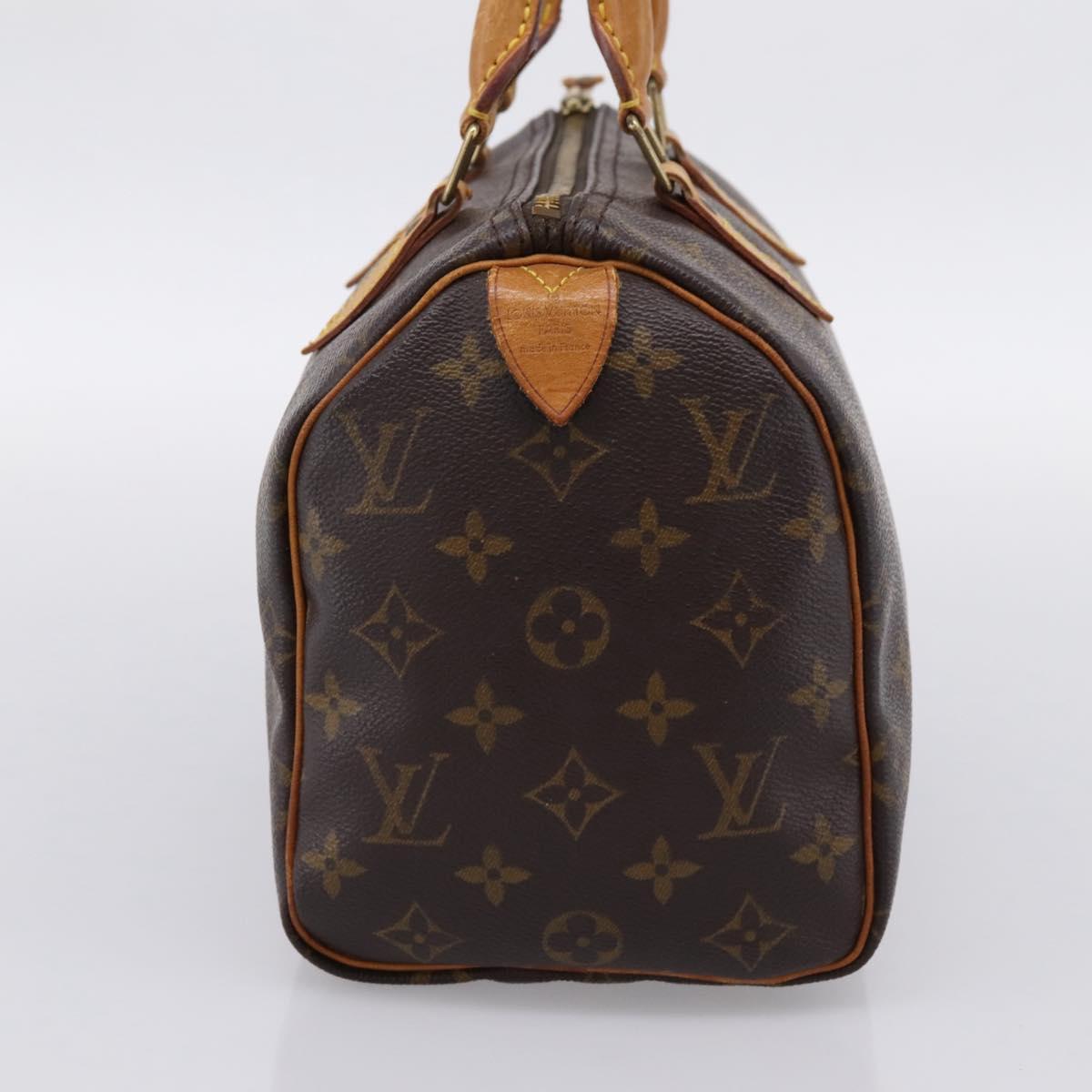 LOUIS VUITTON Monogram Speedy 25 Hand Bag M41528 LV Auth 201331