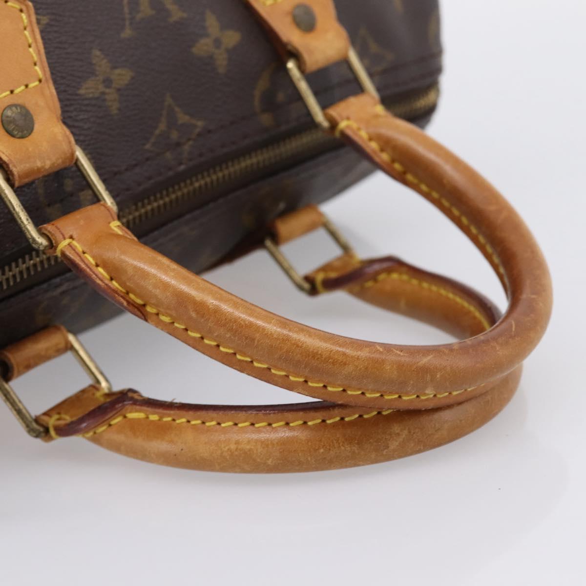 LOUIS VUITTON Monogram Speedy 25 Hand Bag M41528 LV Auth 201331