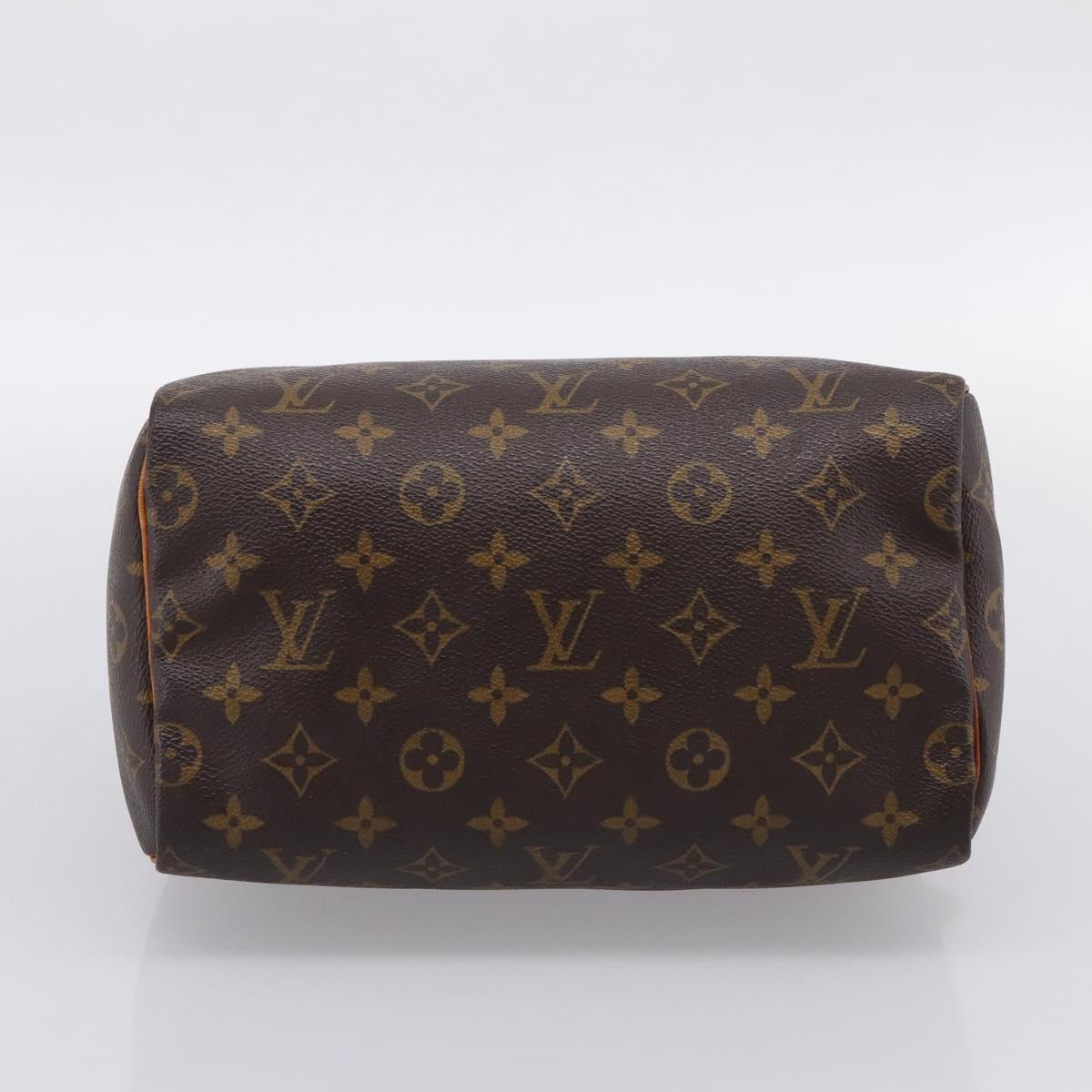 LOUIS VUITTON Monogram Speedy 25 Hand Bag M41528 LV Auth 201331