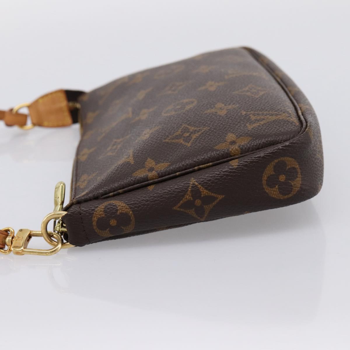 LOUIS VUITTON Monogram Pochette Accessoires Pouch M51980 LV Auth 201332V