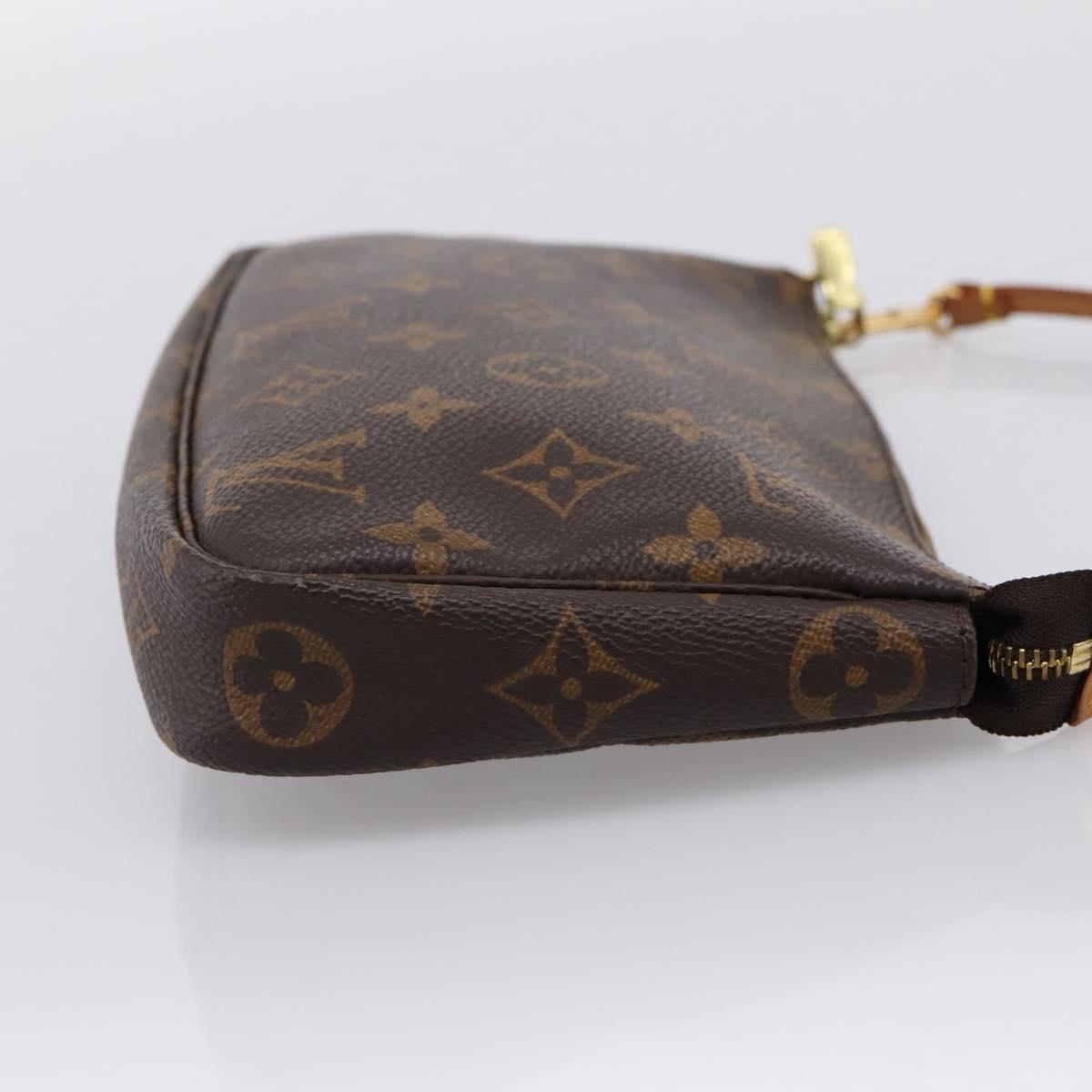 LOUIS VUITTON Monogram Pochette Accessoires Pouch M51980 LV Auth 201332V