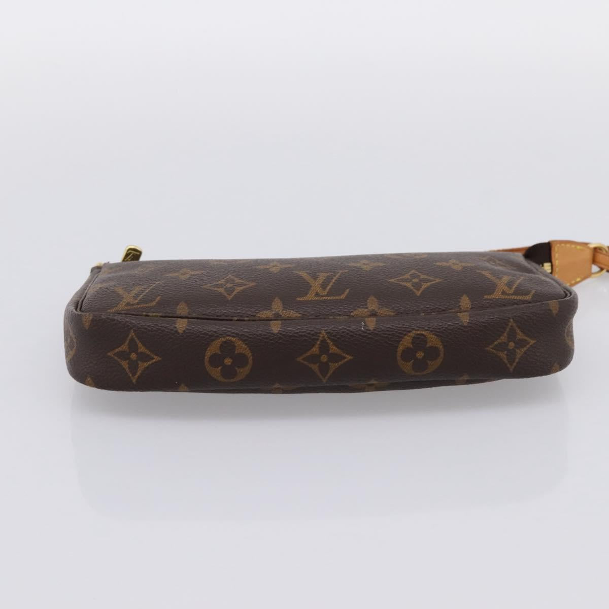 LOUIS VUITTON Monogram Pochette Accessoires Pouch M51980 LV Auth 201332V