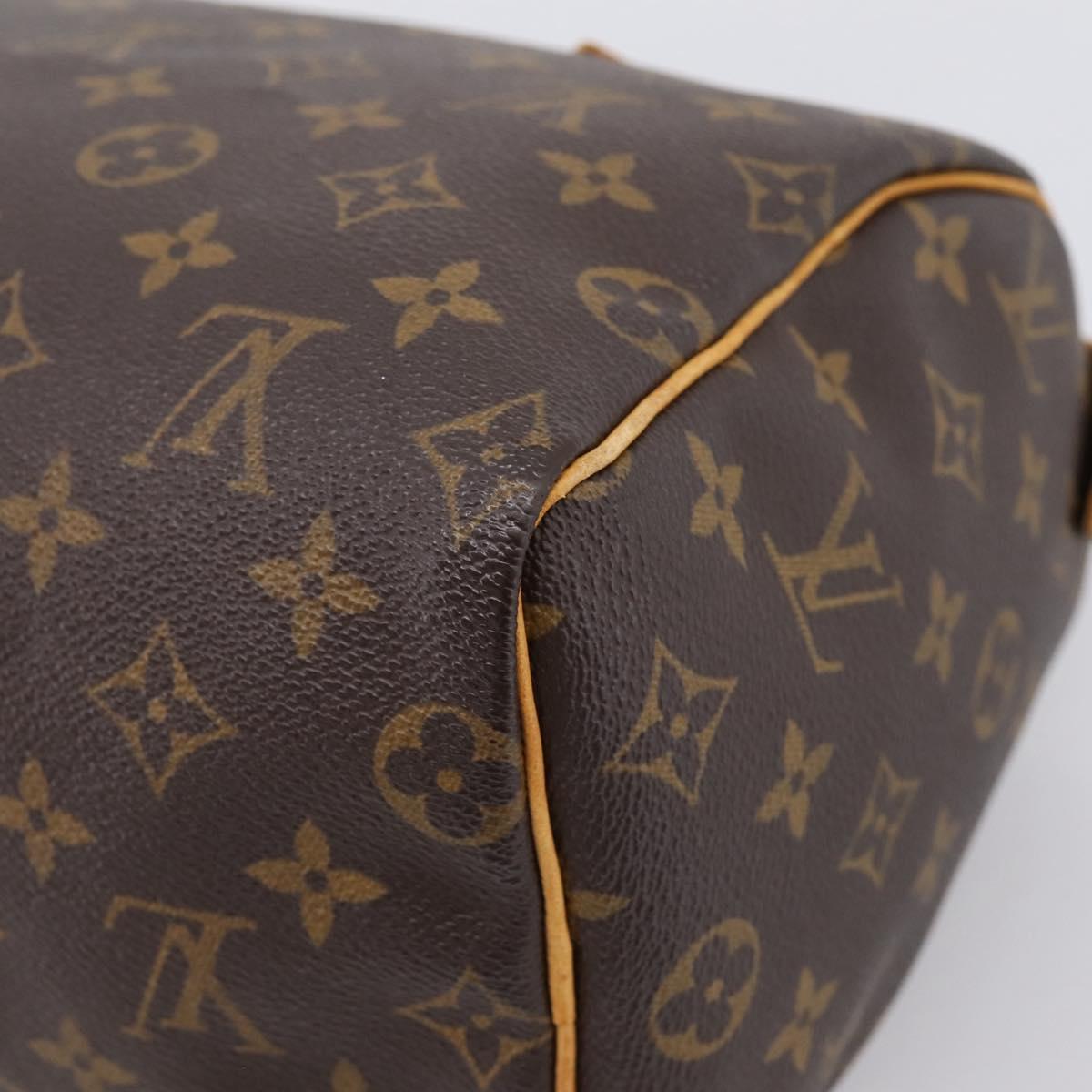 LOUIS VUITTON Monogram Speedy 25 Hand Bag M41528 LV Auth 201333A