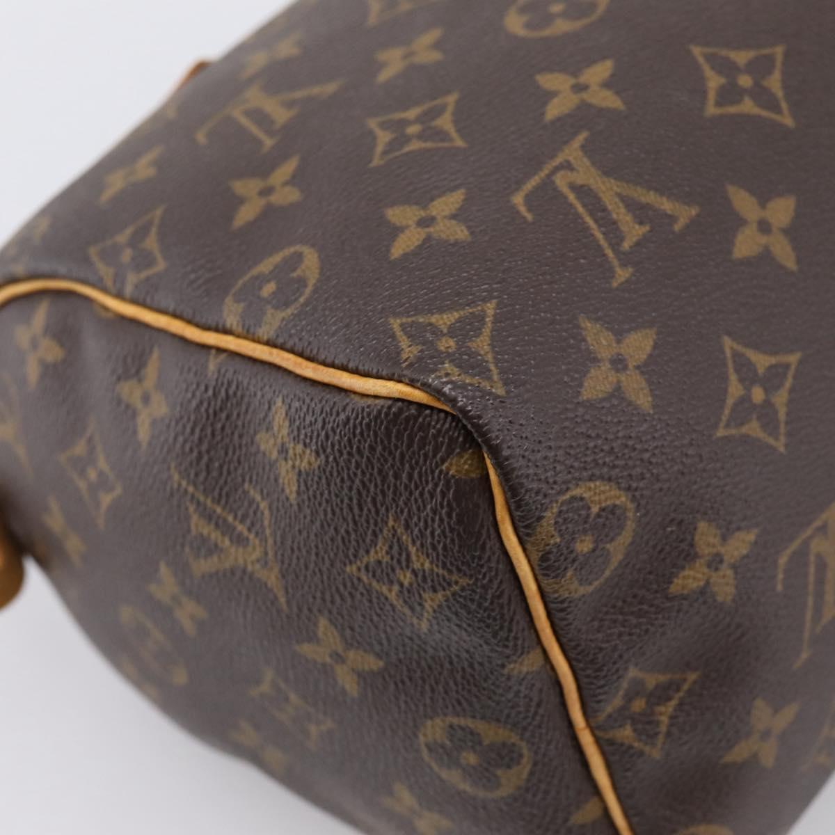 LOUIS VUITTON Monogram Speedy 25 Hand Bag M41528 LV Auth 201333A