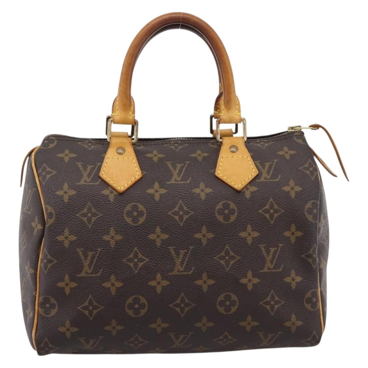 LOUIS VUITTON Monogram Speedy 25 Hand Bag M41528 LV Auth 201333A