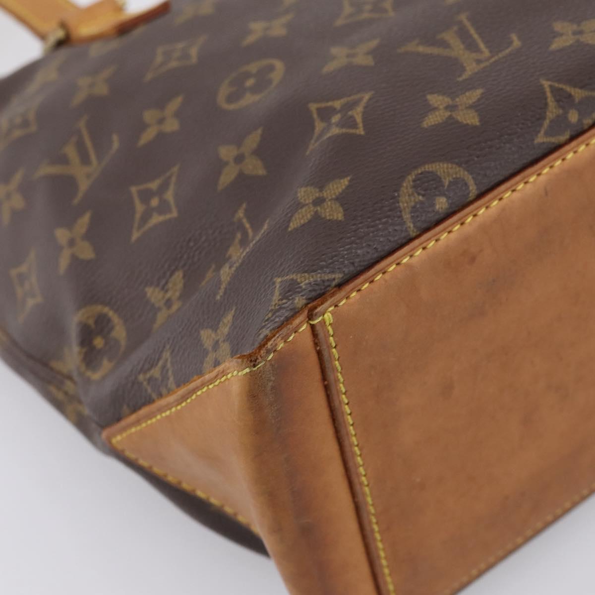 LOUIS VUITTON Monogram Cabas Piano Tote Bag M51148 LV Auth 201334A