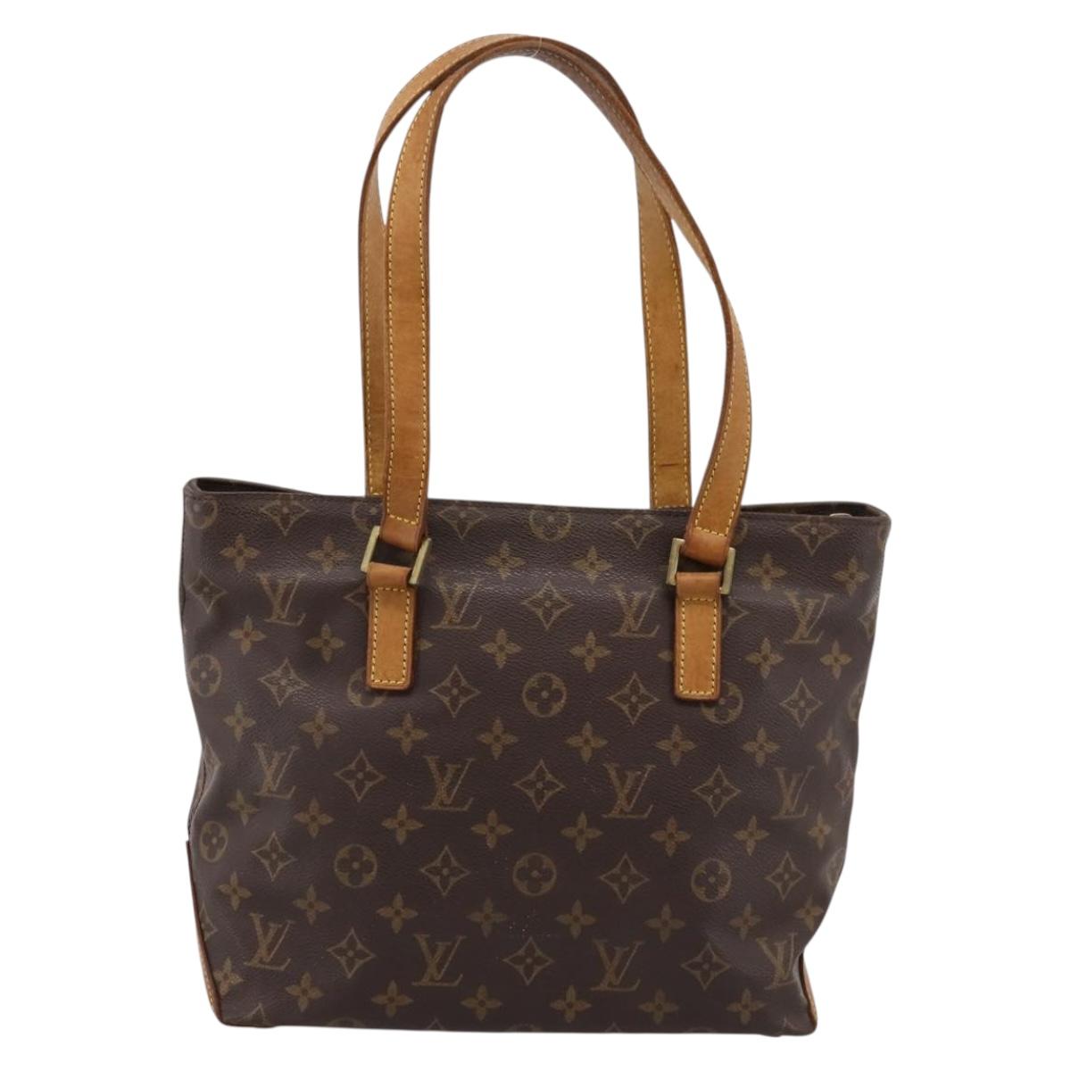 LOUIS VUITTON Monogram Cabas Piano Tote Bag M51148 LV Auth 201334A