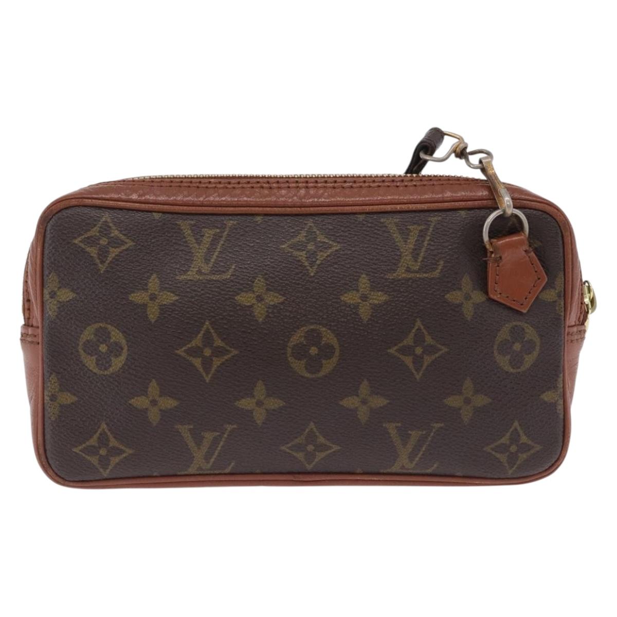 LOUIS VUITTON Monogram Marly Bandouliere Shoulder Bag Vintage LV Auth 201335A