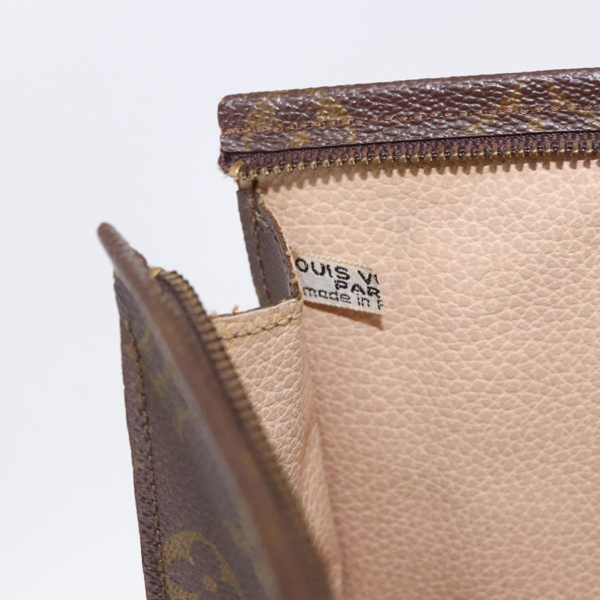 LOUIS VUITTON Monogram Poche Toilette 26 Pouch M47542 LV Auth 201336