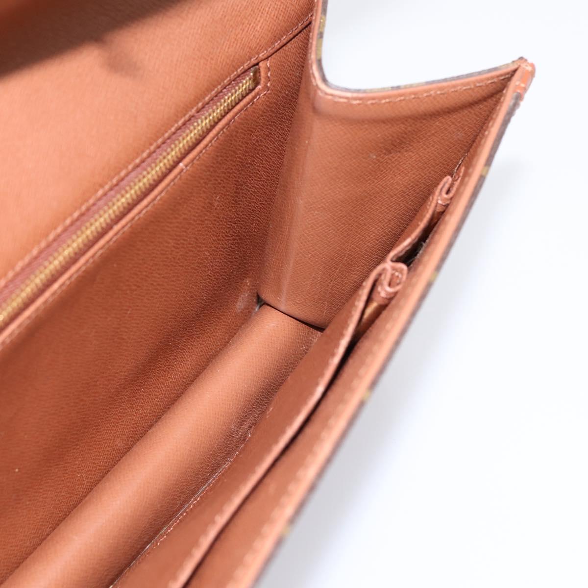 LOUIS VUITTON Monogram Pochette Dam GM Clutch Bag M51810 LV Auth 201337A