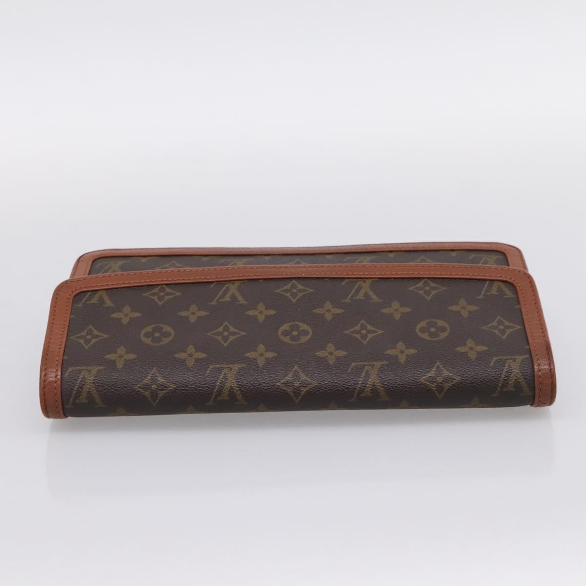 LOUIS VUITTON Monogram Pochette Dam GM Clutch Bag M51810 LV Auth 201337A