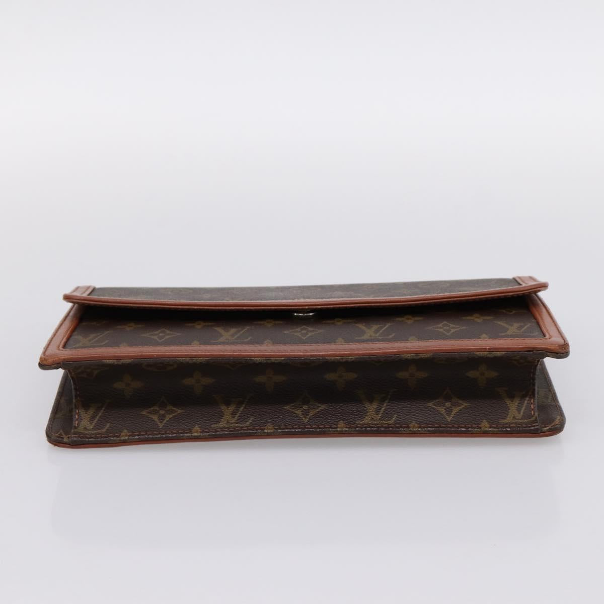 LOUIS VUITTON Monogram Pochette Dam GM Clutch Bag M51810 LV Auth 201337A