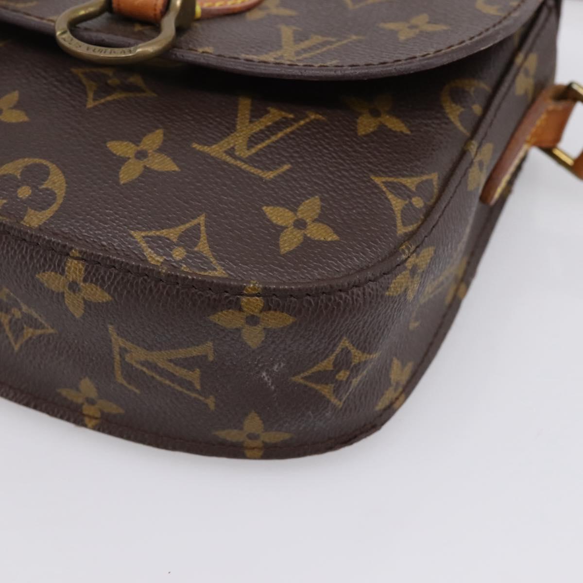 LOUIS VUITTON Monogram Saint Cloud PM Shoulder Bag M51244 LV Auth 201345