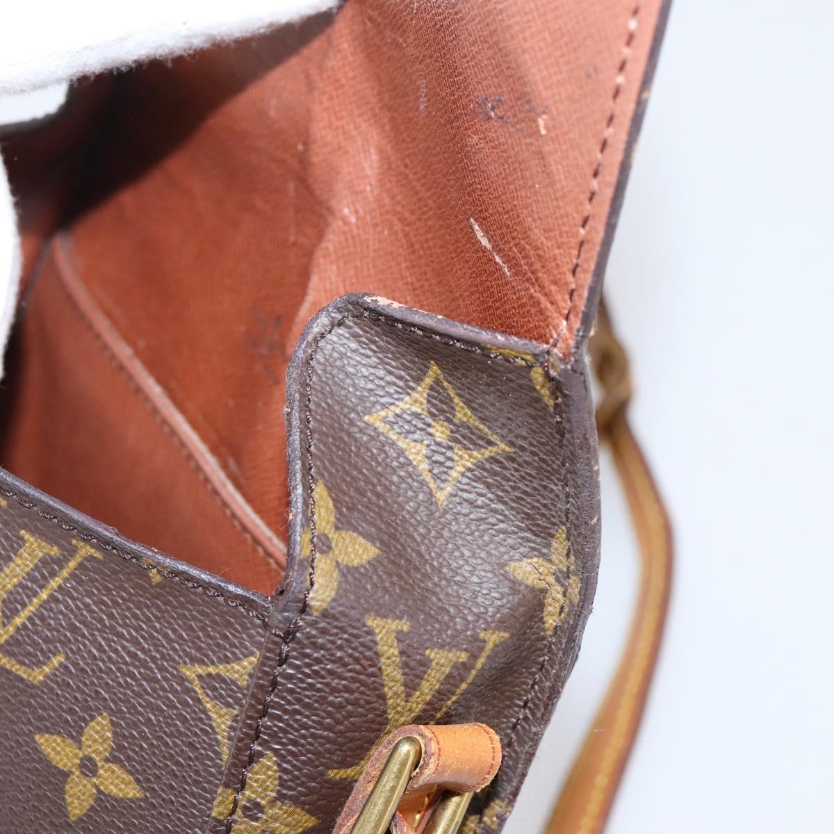 LOUIS VUITTON Monogram Saint Cloud PM Shoulder Bag M51244 LV Auth 201345
