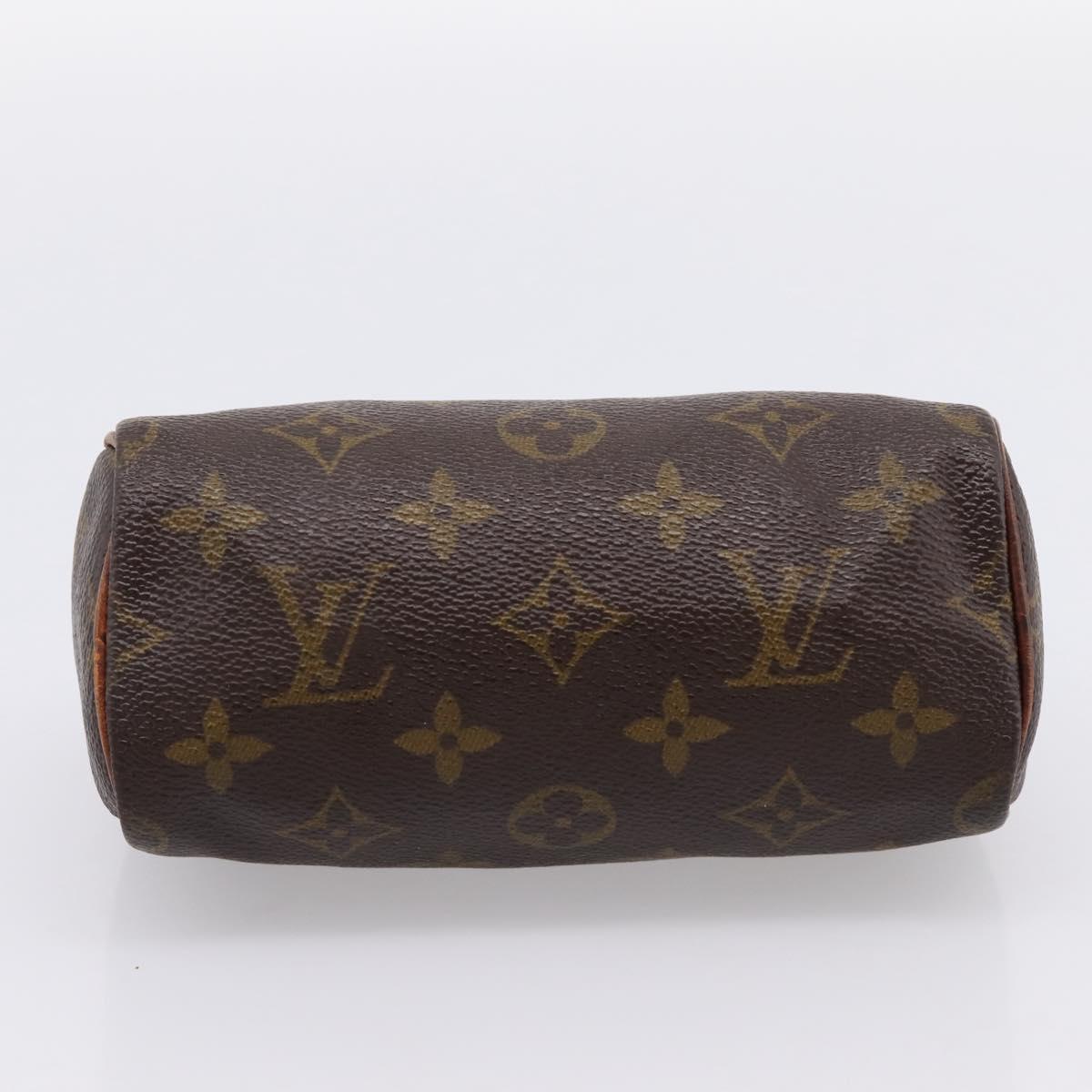 LOUIS VUITTON Monogram Mini Speedy Hand Bag M41534 LV Auth 201349