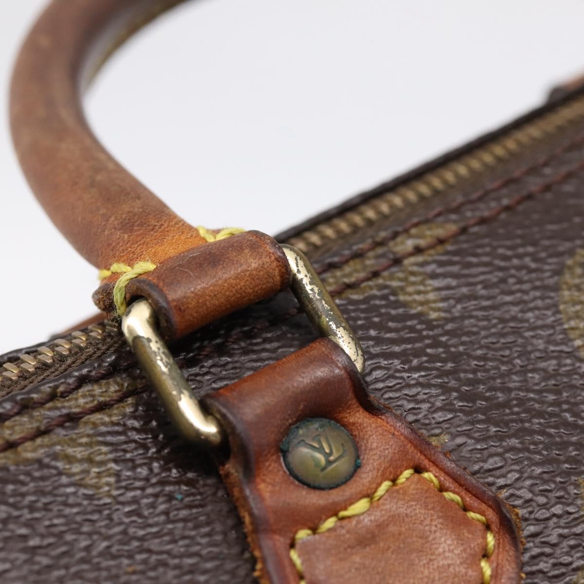 LOUIS VUITTON Monogram Mini Speedy Hand Bag M41534 LV Auth 201349