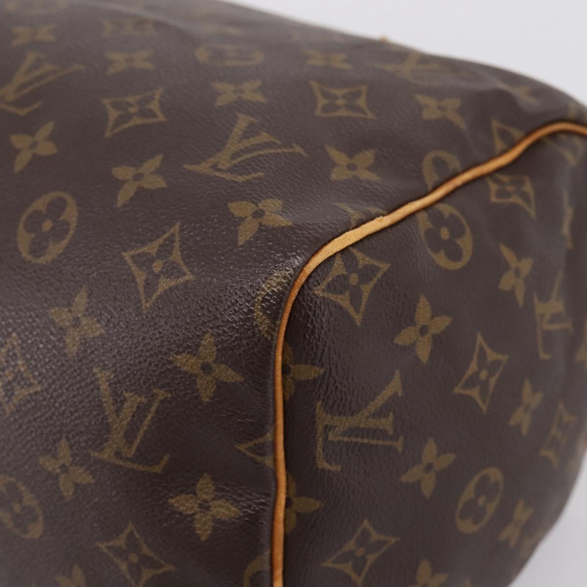 LOUIS VUITTON Monogram Speedy 30 Hand Bag M41526 LV Auth 201356