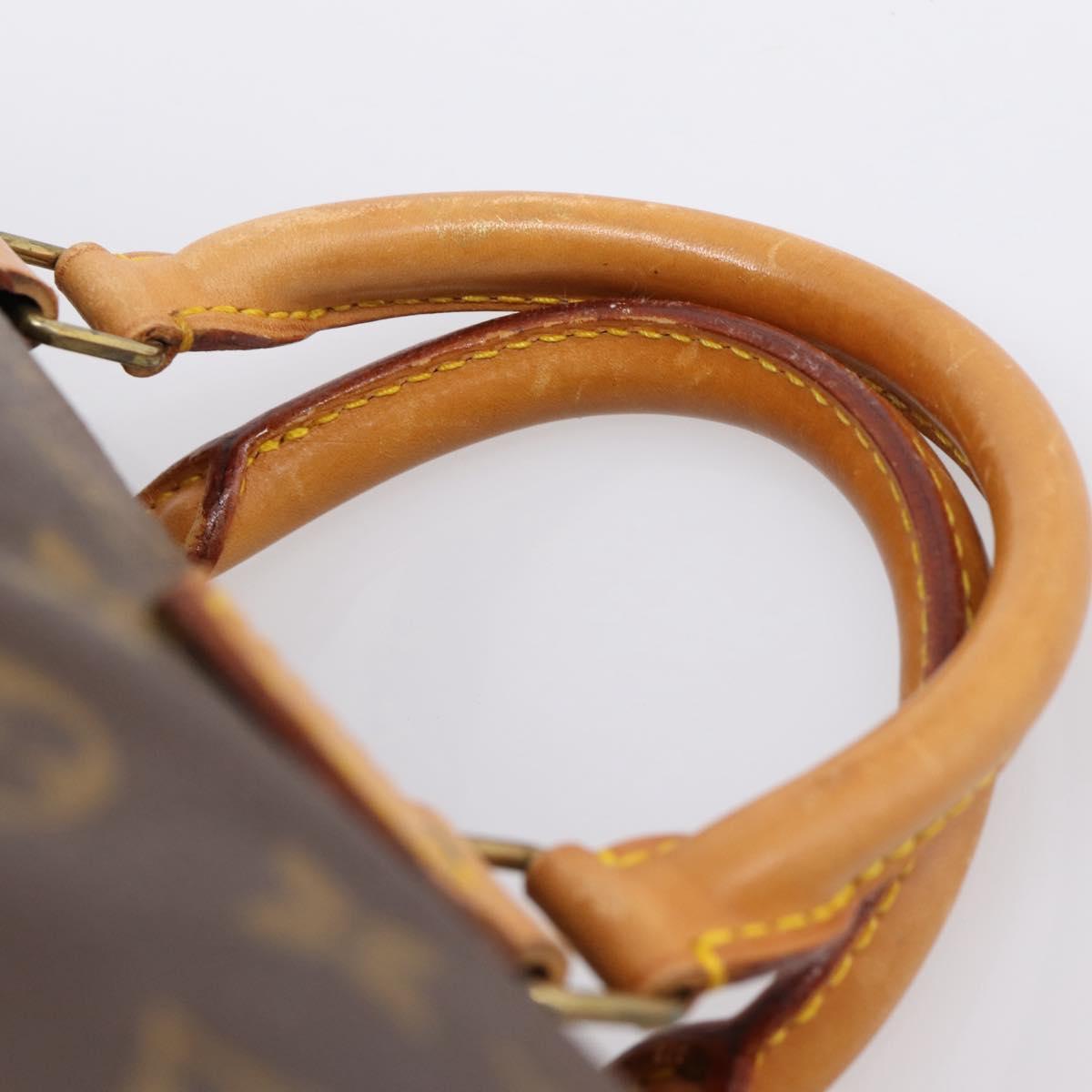 LOUIS VUITTON Monogram Speedy 30 Hand Bag M41526 LV Auth 201358