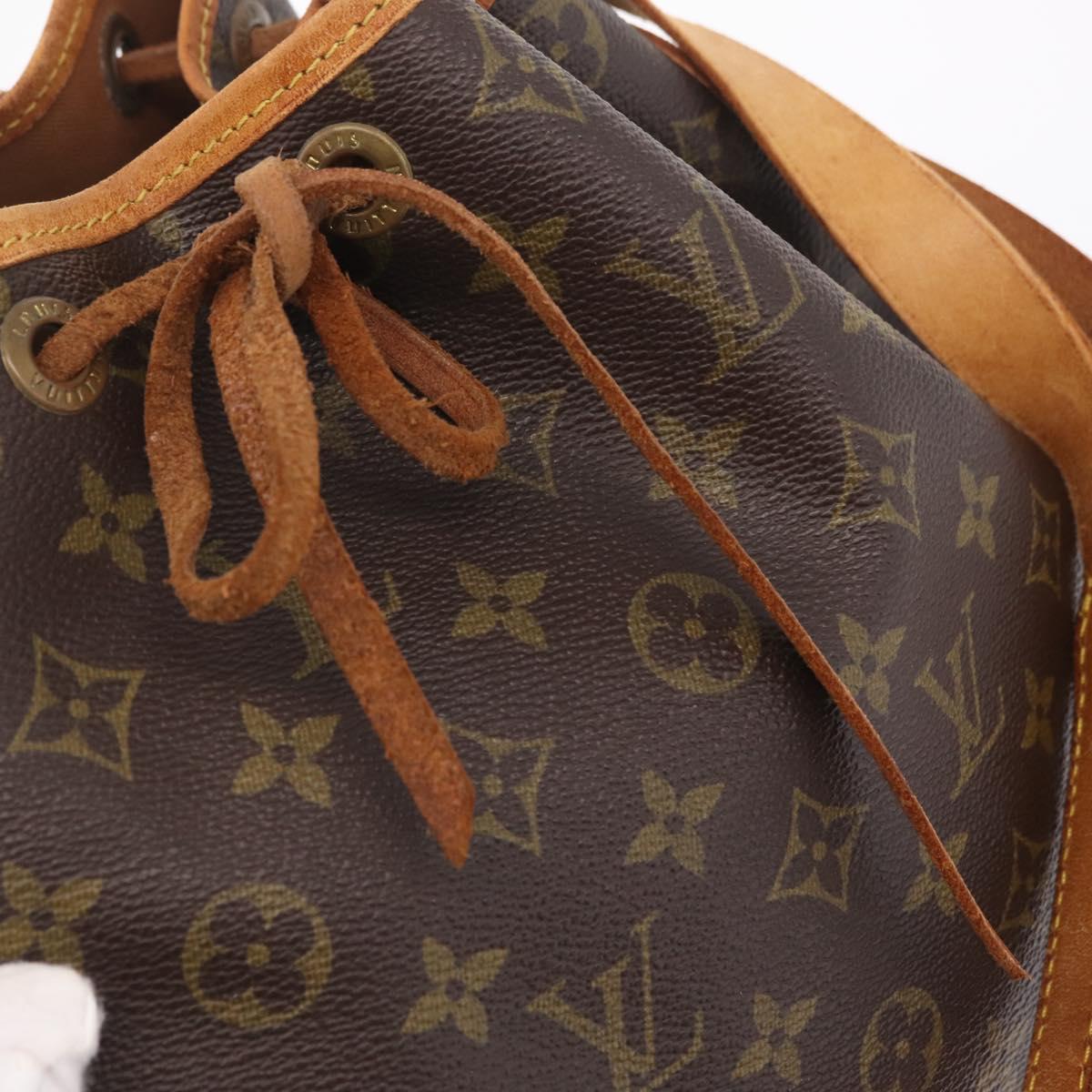 LOUIS VUITTON Monogram Noe Shoulder Bag M42224 LV Auth 201362A